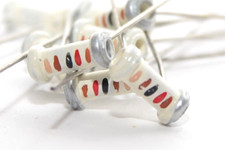 8x MIL spec Keramik-Kondensator, 1 µF / 30 V-, Capacitor for Tube Amps, NOS