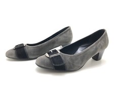 Alexandria Damen Pumps High Heels Absatzschuhe Blockabsatz Braun Gr. 39 (UK6)