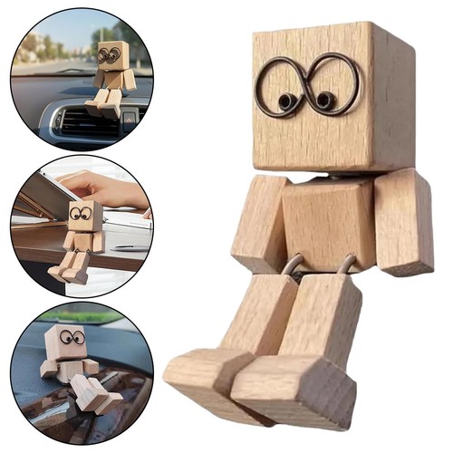 Holz wackelfigur mit - holz,