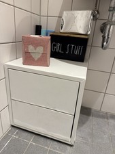 EKET Schrank mit 2 Schubladen, weiß, 35x35x35 cm