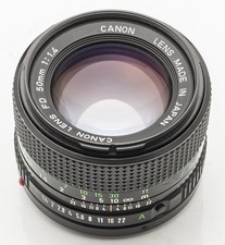 Canon Lens FD 50mm 50 mm 1:1.4 1.4 für Canon FD Bajonett
