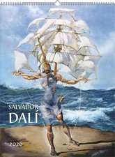 Salvador Dali 2026 - Bild-Kalender 42x56 cm - Kunst-Kalender - Wand-Kalender - M