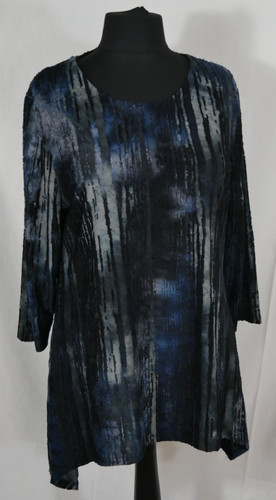 Apricot langes stretch shirt - apricot,