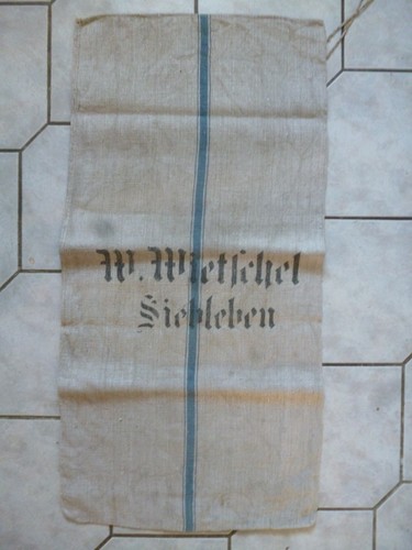Alter dekorativer leinensack - alter,,