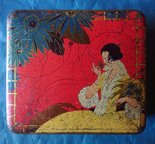Blechdose jugendstil art - ,,