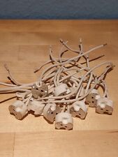 10 x GU4 Fassung für LED oder Halogen Leuchtmittel