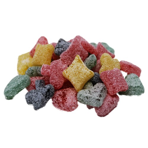 Fruchtgummi säuerlich - , in