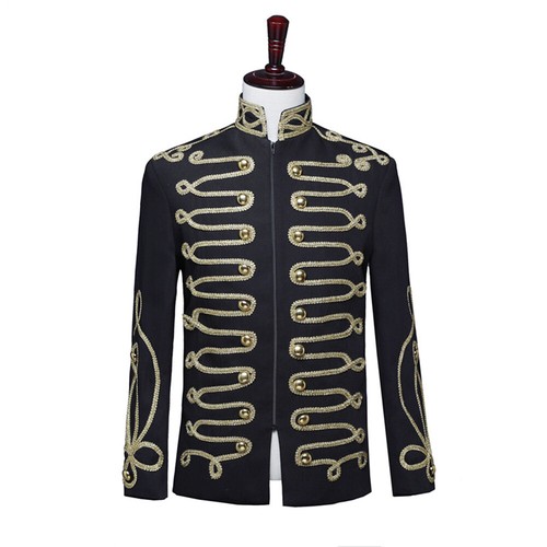 Herren slim military hussar - slim,
