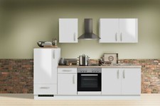 Küchenblock mit Glaskeramik