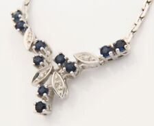 Collier Diamant Saphir