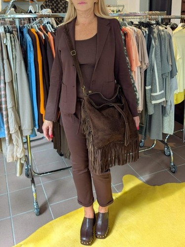 Blazer viskose braun - viskose, moro