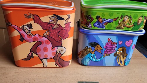 Tupperware quadro set motiv - tupperware,