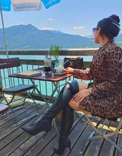 Sexy Getragene Overknee