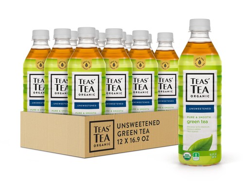Unsweetened pure green tea - unsweetened,