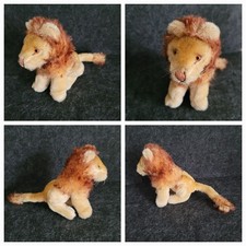 Steiff Kleiner alter Löwe LEO  Höhe ca. 12 cm Vintage