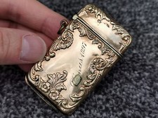 Vesta Etui 1890er Jahre antik