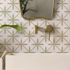 Fliesenaufkleber Salbeigrün