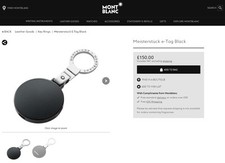 Neu Montblanc Gepäck Sicherheit Stift Schlüsselanhänger Smart Tracker E-Tag für alle iPhones