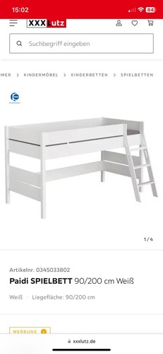 Paidi spielbett 200 cm - 90/200,