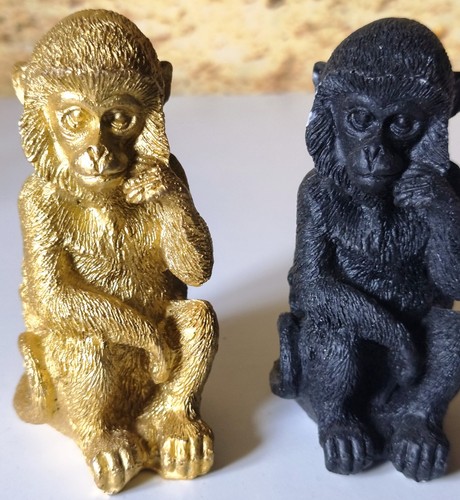 Deko affen figuren weise - affen, (weise
