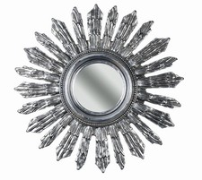 Sonnenspiegel Antik Silber