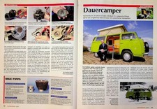 Oldtimer Praxis 2267) VW Bus T2 Dera Wohnmobil mit 70PS in einer seltenen Vorste