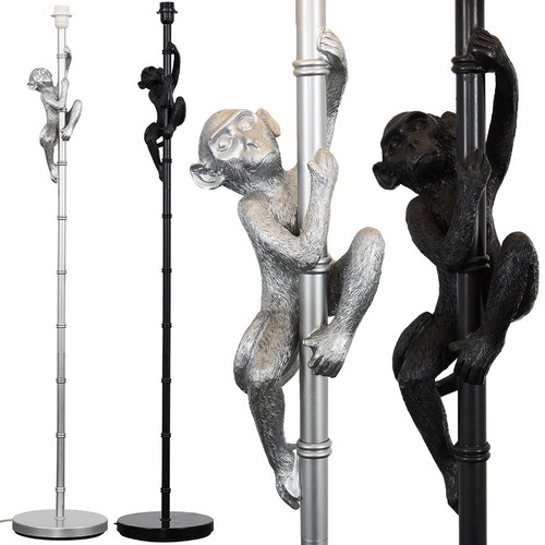 Metall stehlampe hänge - hänge, affe