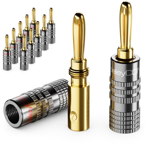 12x bananenstecker schraubbar - 12x,