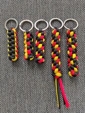 Paracord Nationalmannschaft lanyard anhänger Europa Deutschland Verein Fußball