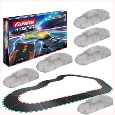 Carrera Hybrid 5000X Mix & Race 6,09m 6x Porsche 911 GT3 nach Wahl Auto Rennbahn