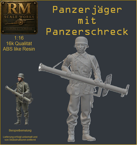 Ww2 wehrmacht figur - 1:16,