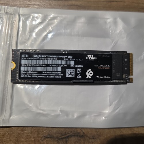 Black sn850x 4000 - 4000, gb