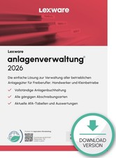 LEXWARE anlagenverwaltung