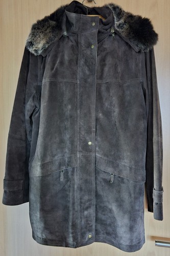 Wildlederjacke gefüttert