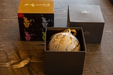 Rosenthal, Weihnachtskugel, Andy Warhol, Golden Angels, Porzellan,Studio-Line