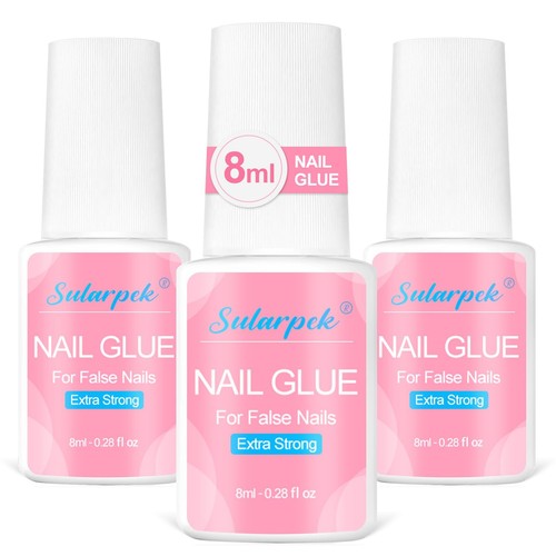 Nagelkleber extra stark 8ml - 3x,