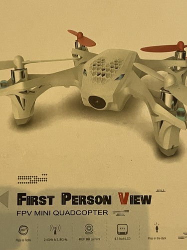 Hubsan h107d fpv quadcopter - h107d,