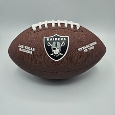 Wilson Football NFL Las Vegas Raiders Metallic Premiere officil size classic
