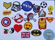 Bestickte Bügelbild Aufnäher