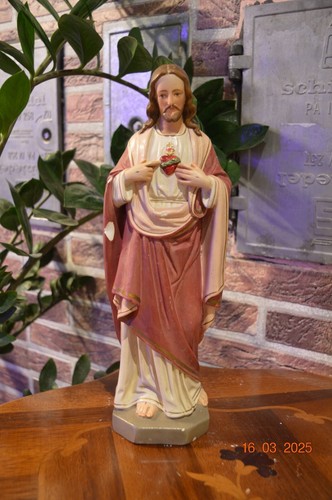 Alte gipsfigur jesus kirche - jesus,