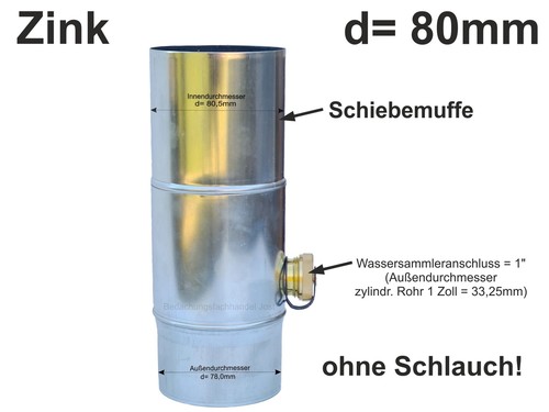 Zink fallrohr regensammler - fallrohr,
