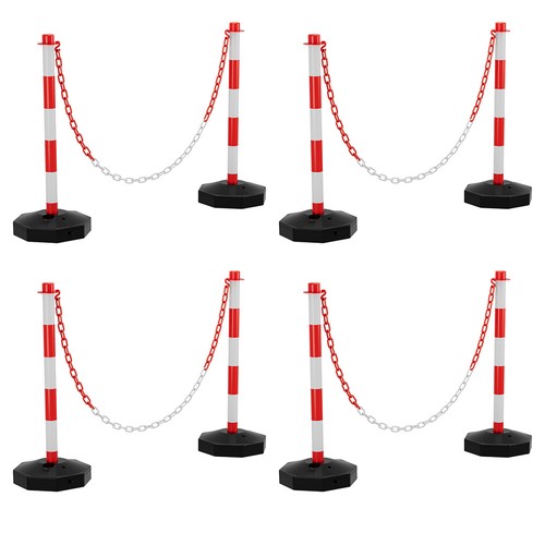 Absperrpfosten set poller - absperrpfosten,
