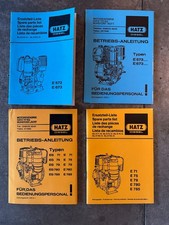 Hatz diesel ersatzteilbuch - hatz,