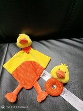 Schmusetuch Greifring Rassel