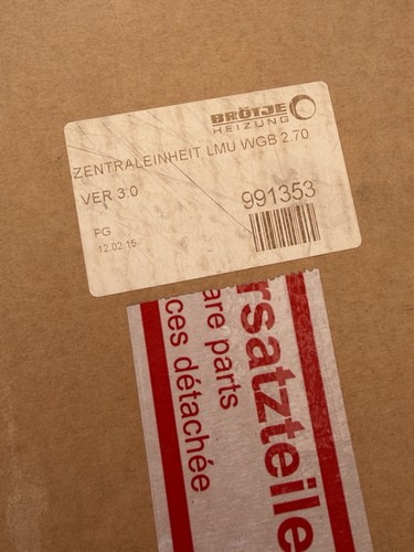 Brötje zentraleinheit 991353 - zentraleinheit,