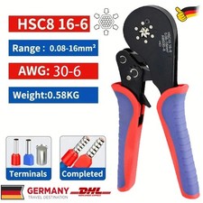 0,08-16mm² Crimpzange