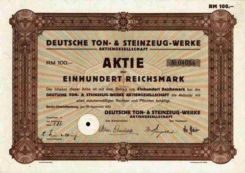 Deutsche ton steinzeug werke - deutsche,