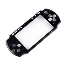 Schwarz Gehäuse Frontblende Faceplate shell cover Passt Für Sony PSP 3000 kk