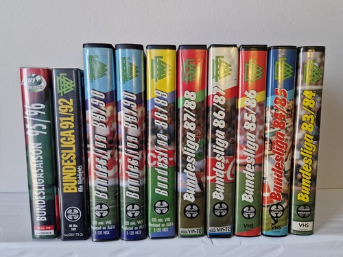 Fussball cassetten vhs siehe - vhs,