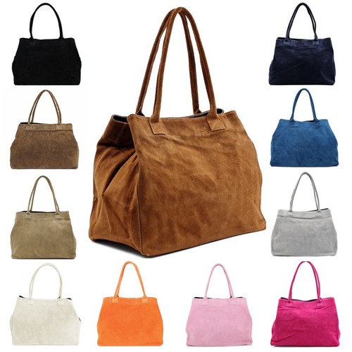 Italy wildleder handtasche - wildleder,
